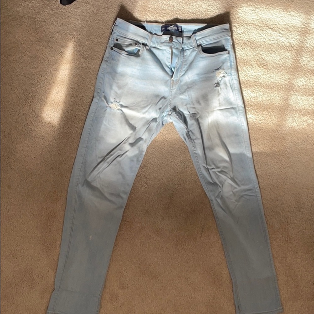 Hollister athletic skinny jeans